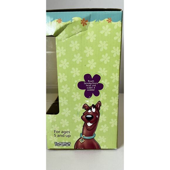 Vintage Scooby Doo Wobble Head Statue Bobblehead Cartoon Network Butterfly Nose - Picture 4 of 7